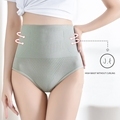 Postpartum Underwear: High Waist Honeycomb Pure Cotton Panties with Hip Lift and Tummy Control1