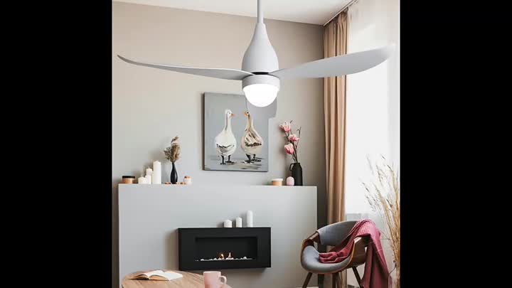 Nordic style ceiling fan