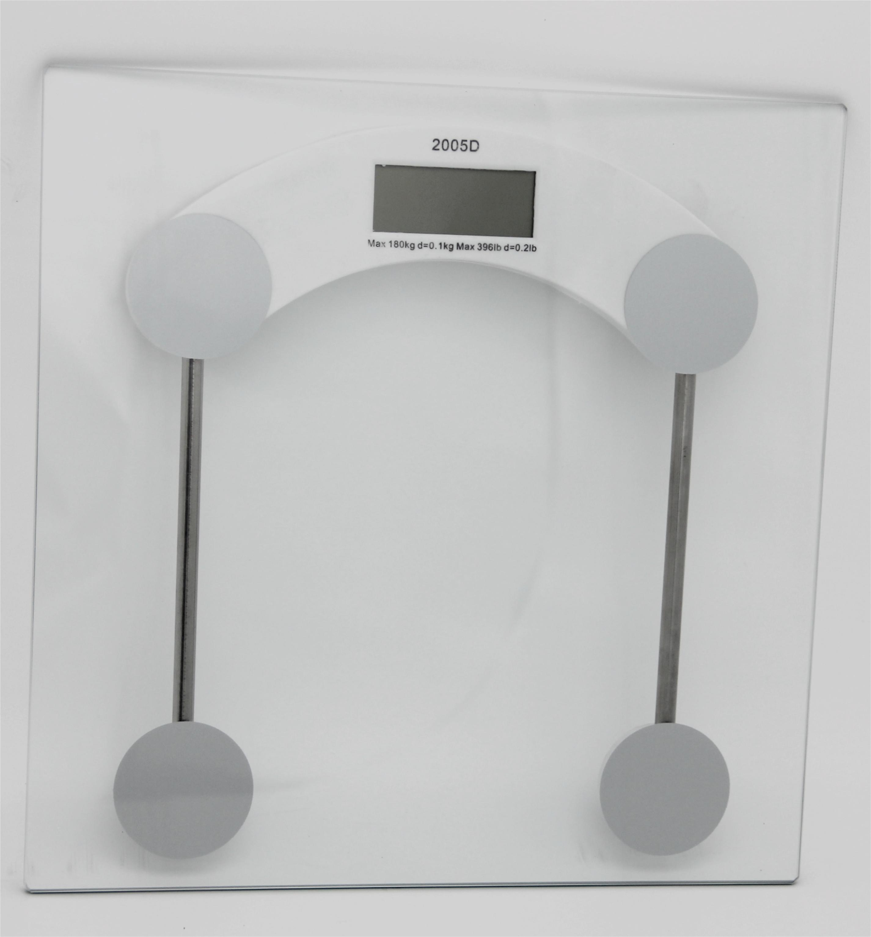 Échelle de salle de bain carrée en verre transparent 30 cm