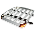 Universal Aluminum Alloy Easy Assembly 4x4 Pickup Car Top Cargo Carrier Roof Rack with Light1