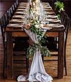 أعلى جودة الأثاث التجاري مستطيل الزفاف شكل طيها الطبيعة الخشب الخشب الطاولة الخشبية 1
