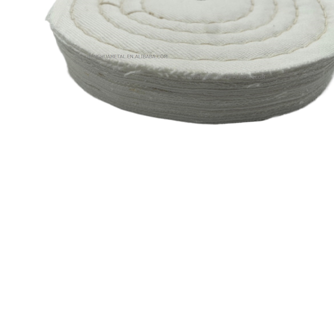 Henghua 2023 150 mm Roue de polissage en coton blanc