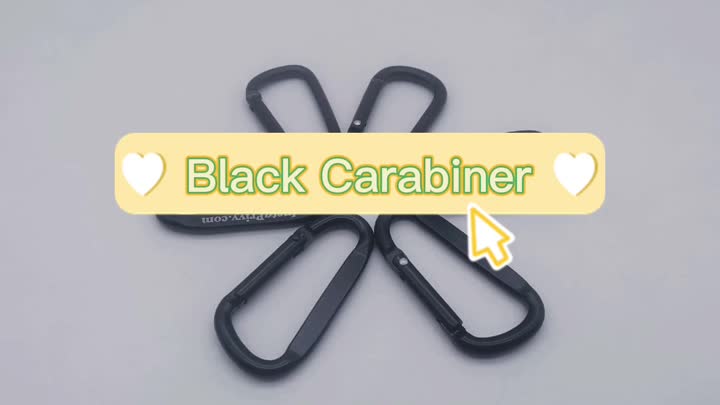 Black Carabiner
