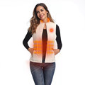 Custom New Waterproof Breathable Heated Down Vest for Women - Winter Wear1