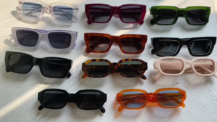 fashion design acetate polarized sunglasses