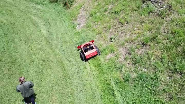 Nuoman Track Remote Control Lawn Mower