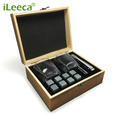 Stainless Steel Whiskey Stones Set with Tongs and Tray1