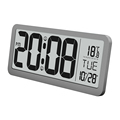 Smart Digital LCD Calendar Display Alarm Clock for Desk and Wall1