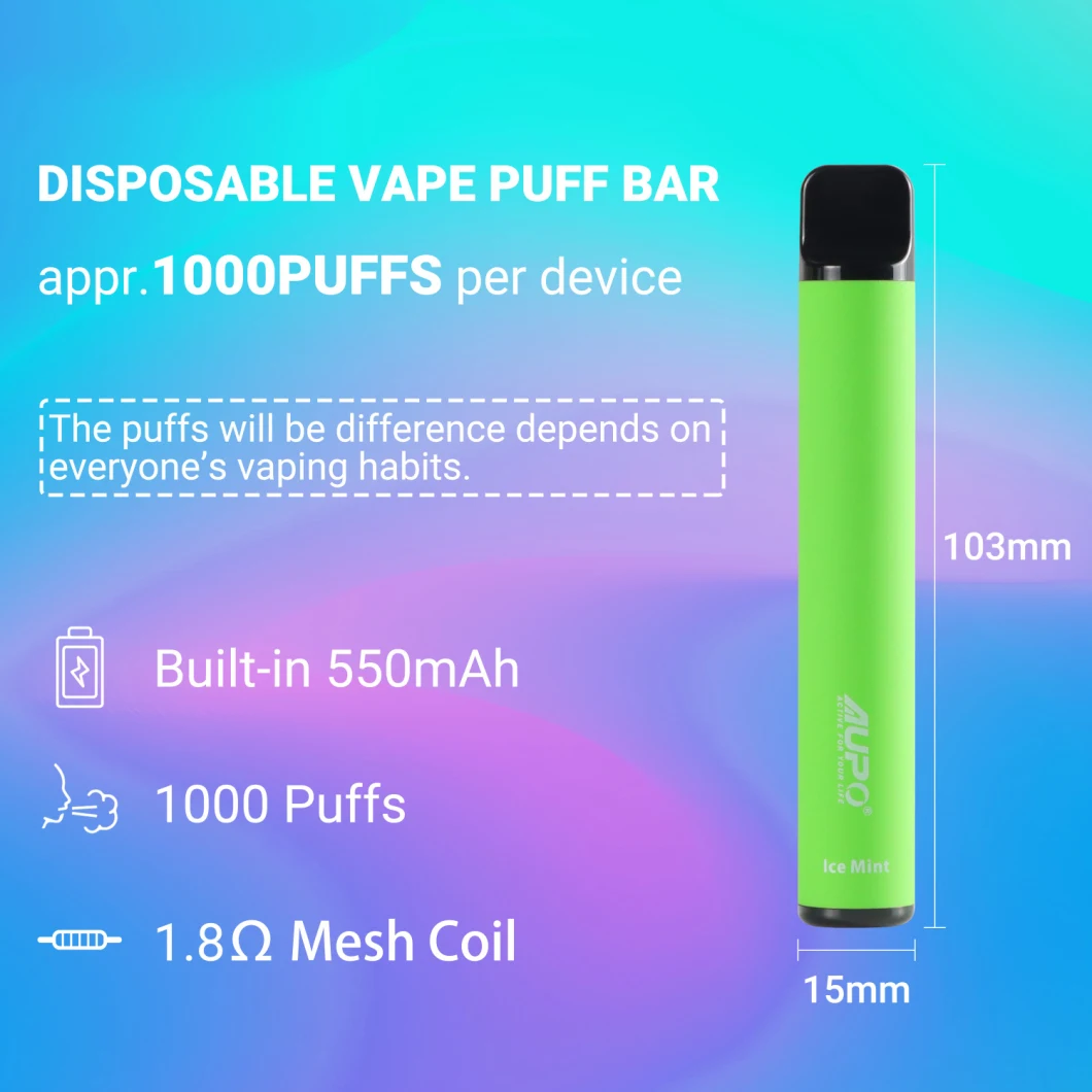 2022 Ny tena malaza amin'ny sigara XXL tsy azo ihodivirana 1500 puffs vape pod