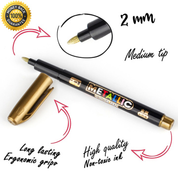 China Top 10 Gold Ink Marker Color Pens Potential Enterprises