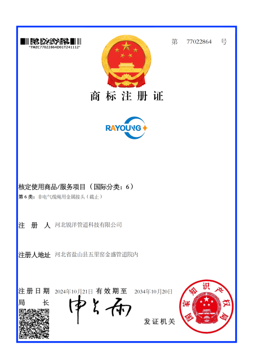 Захватывающие новости от Hebei Rayoung Pipeline Technology Co., Ltd.!