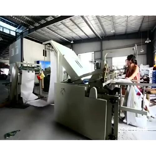 Plastic bag cutting machine for pp woven bag