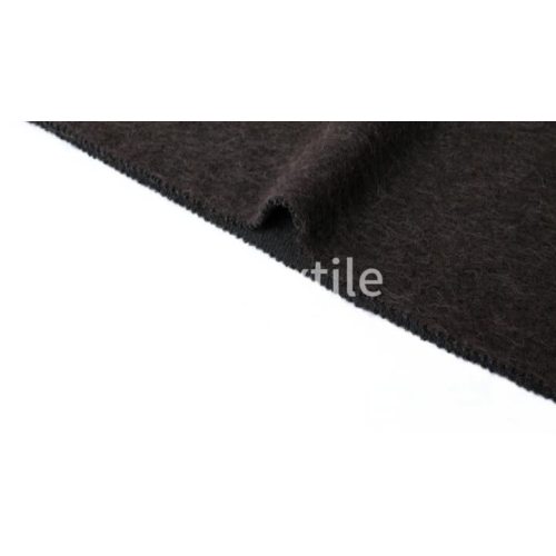 高品質アルパカウールブレンドキャメルカラー冬生地