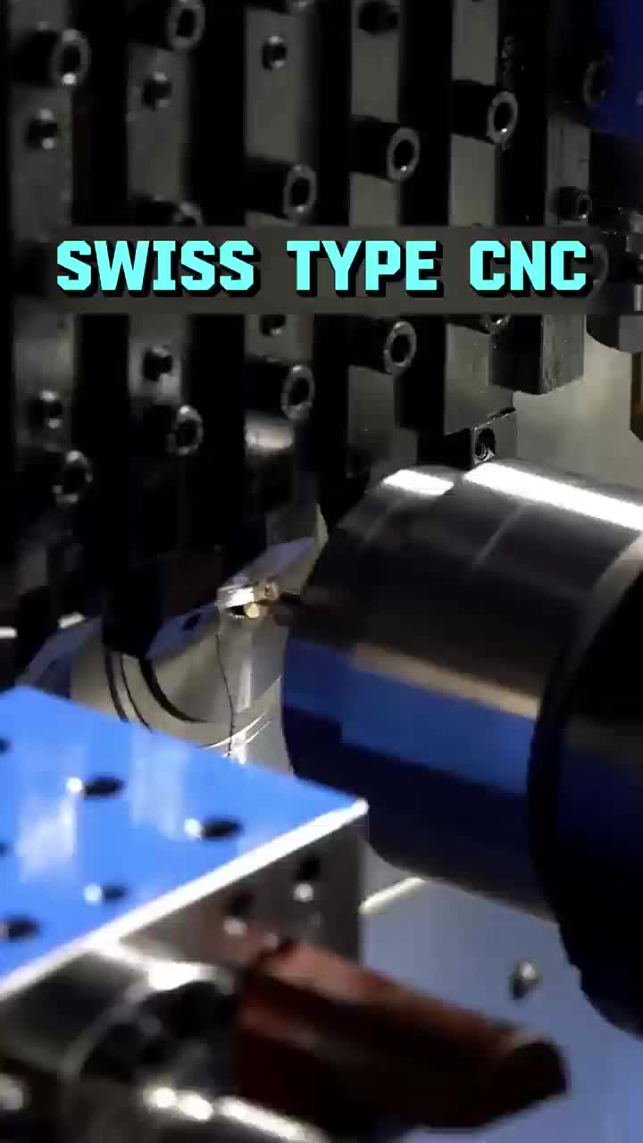 Swiss type machine