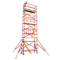 Indoor Outdoor Fiberglass Insulated Scaffold with Wheels1
