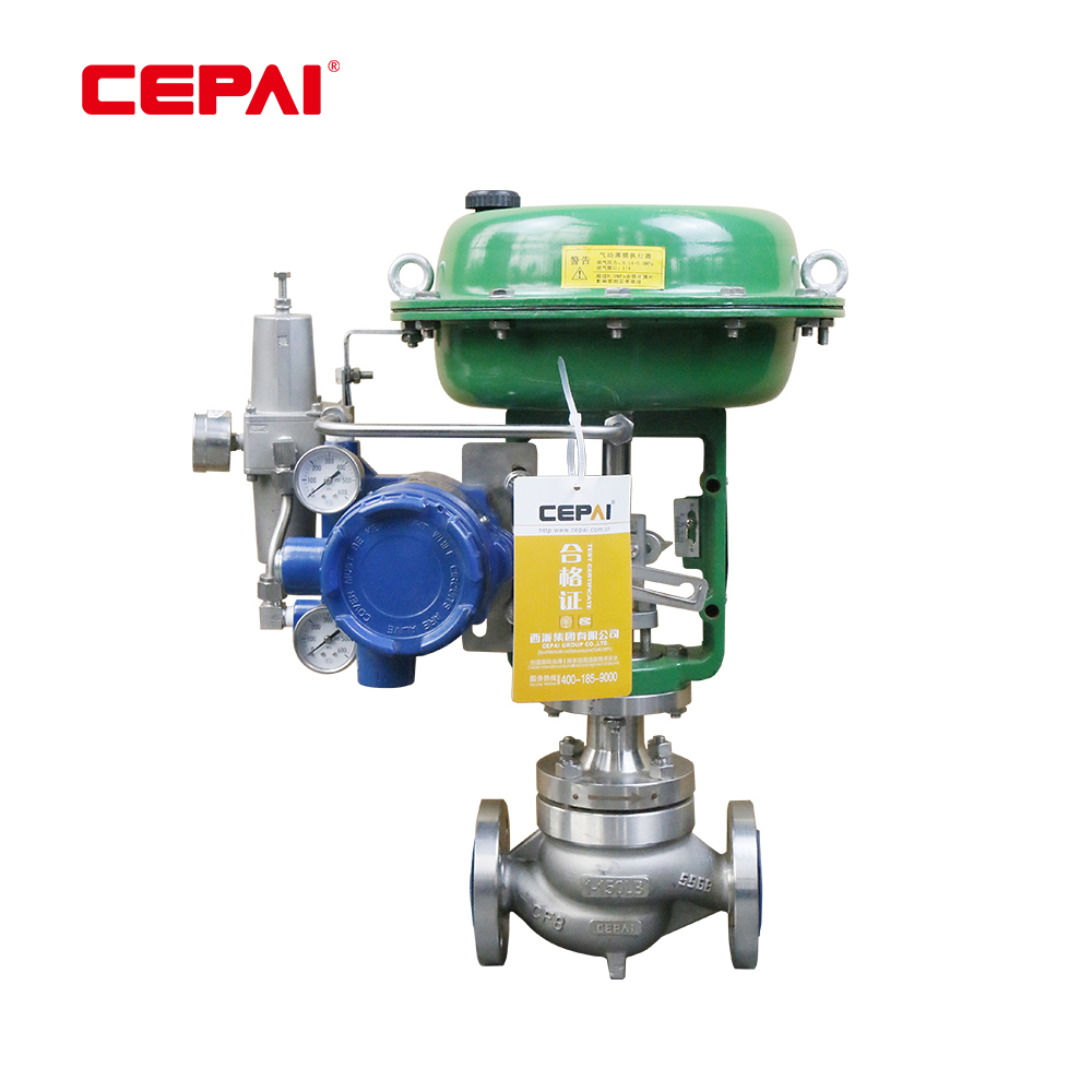 Supapă de control pneumatic la temperaturi joase