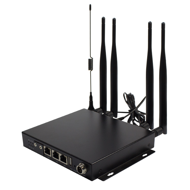 Model V6000 kenderaan 4G Router Wireless Cat4 4G LTE Modem dan AC1200 Dual Band WiFi1