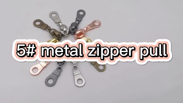 5# Metal zipper kuvuta