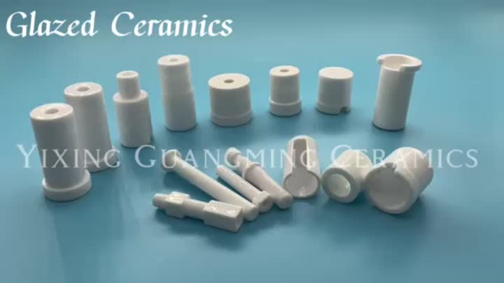 glazed ceramic insulator