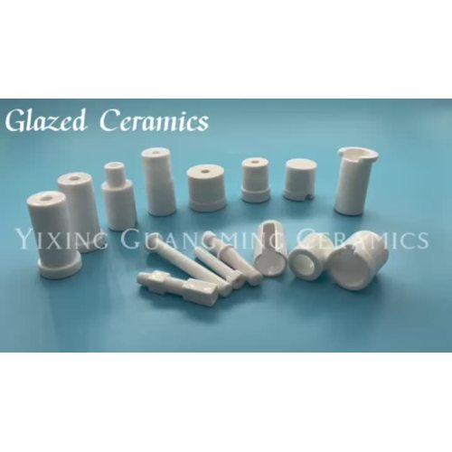 glazed ceramic insulator