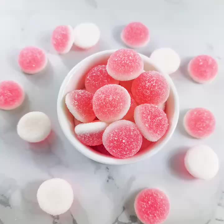 puffed gummy candy