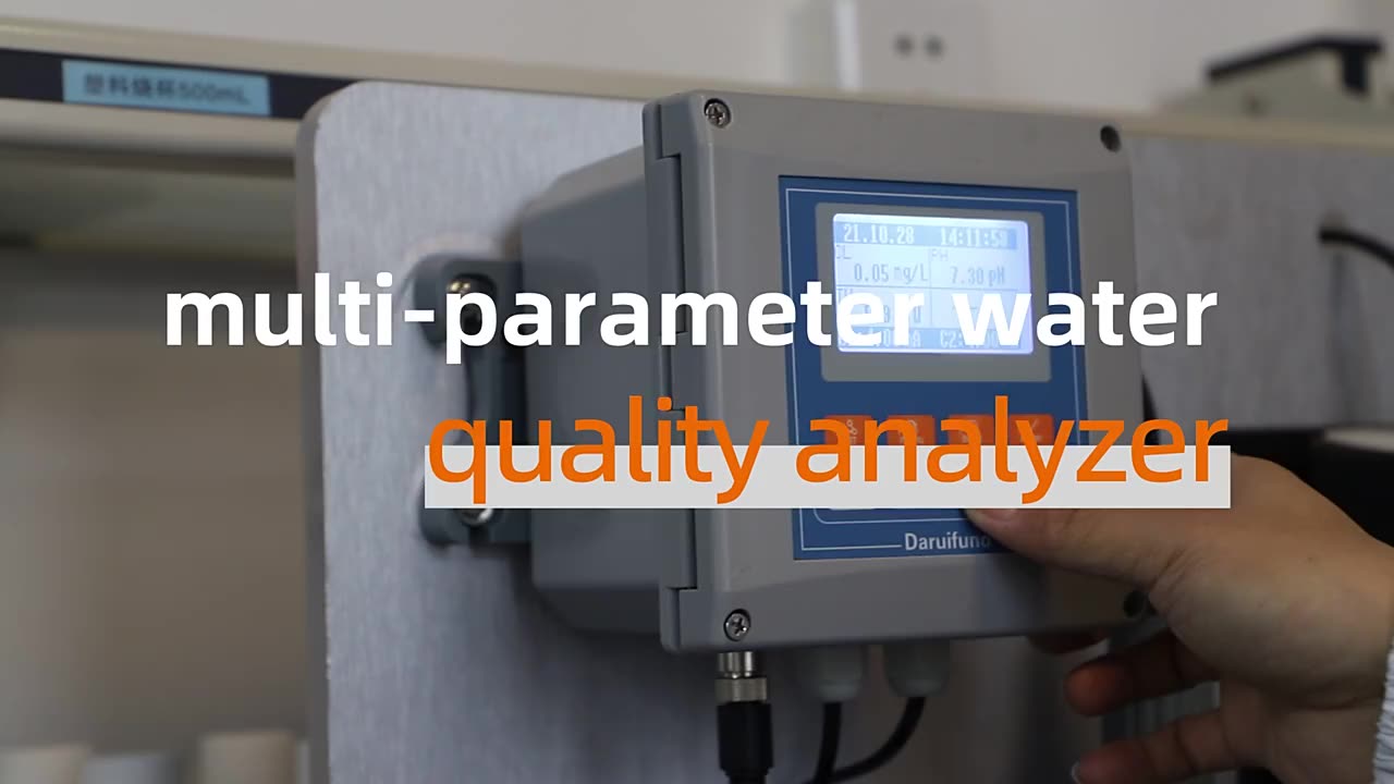 Ph/EC/DO/DO/TU Industrial Multi-Paramete Water Analyzer1 Analyzer1