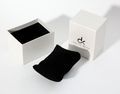 Customizable Luxury Cardboard Hinged Watch Box - Black1