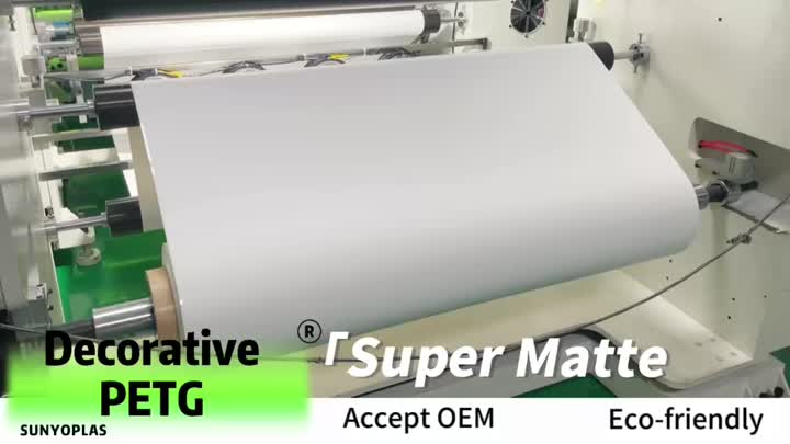 Filem Petg Putih - Super Matte