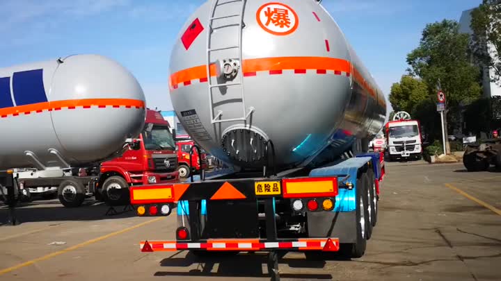 LPG Tank Semi Trailer/LPG Transport Semi-Trailer