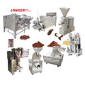 Cocoa Bean to Bar Machinery: Factory Price Cacao Liquor Butter Grinder Production Process Machines1