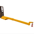 SANDE Factory Forklift Boom Extension for Unloading Stone Bundles from Containers1