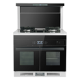 Integrated Stove IH Cooker with Range Hood, Gas Hob, and Oven1