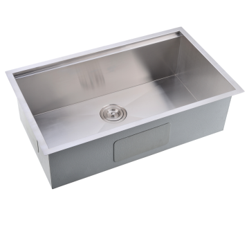 Stainless steel sink using video