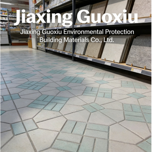 Carreaux de sol géométriques décoratifs pour magasins de détail