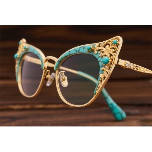 Overseas Brand Customisation of Turquoise Eyewear