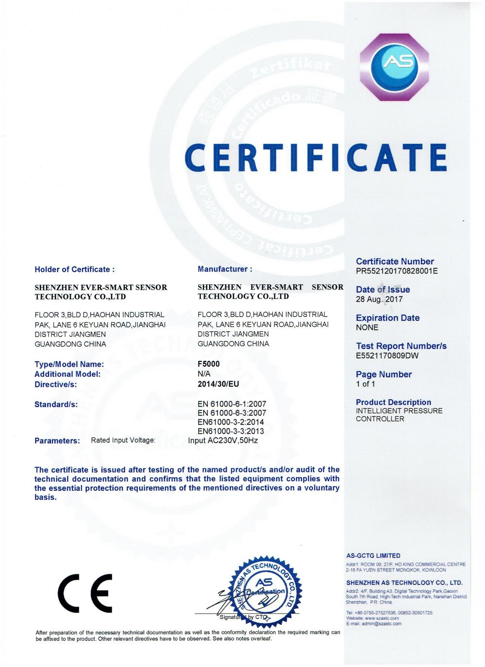 CE Certification