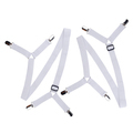 Elastic Bed Sheet Mattress Cover Blanket Clip Set with Straps and Plastic Clips1