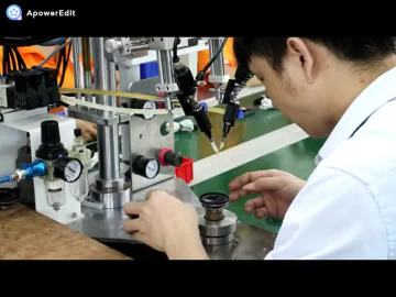 Half-auto glue machine