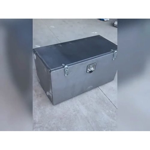 Caja de herramientas para remolque de servicio pesado con construcción de chapa metálica de precisión