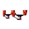 China Factory Semi Trailer Truck with American Type Mechanical Suspension1