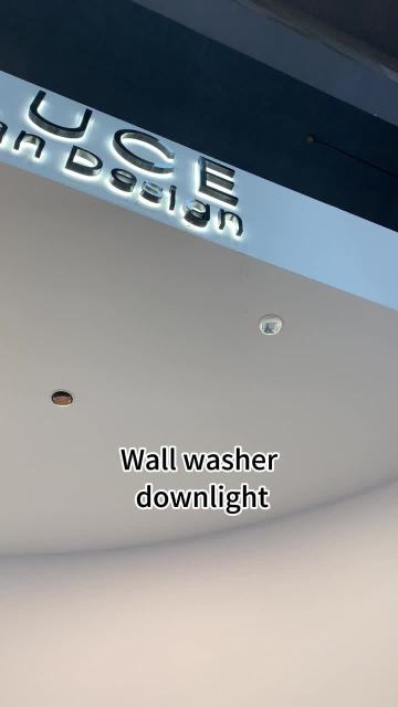 Dimmable Anti-Glare LED Hotel Wall Washer Downlight1
