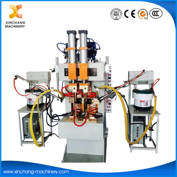 double head Spot welding machine with Automatic nut feeder (1)