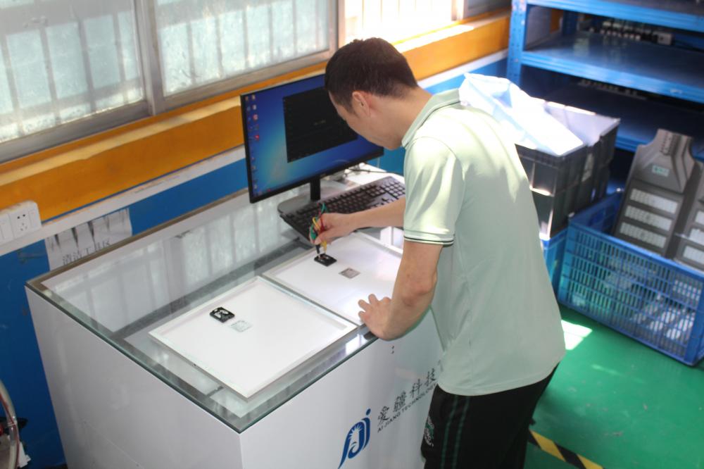 PV panel function test