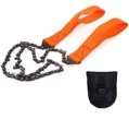 Portable Pocket Chainsaw: The Ultimate Compact Hand Saw for Camping and Survival with 33 Bi-Directional Teeth1