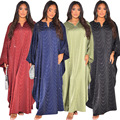 عمده فروشی دبی Abaya عبای ساده ترکی شیک و گشاد بدلیجات زنانه لباس مسلمان Abaya1