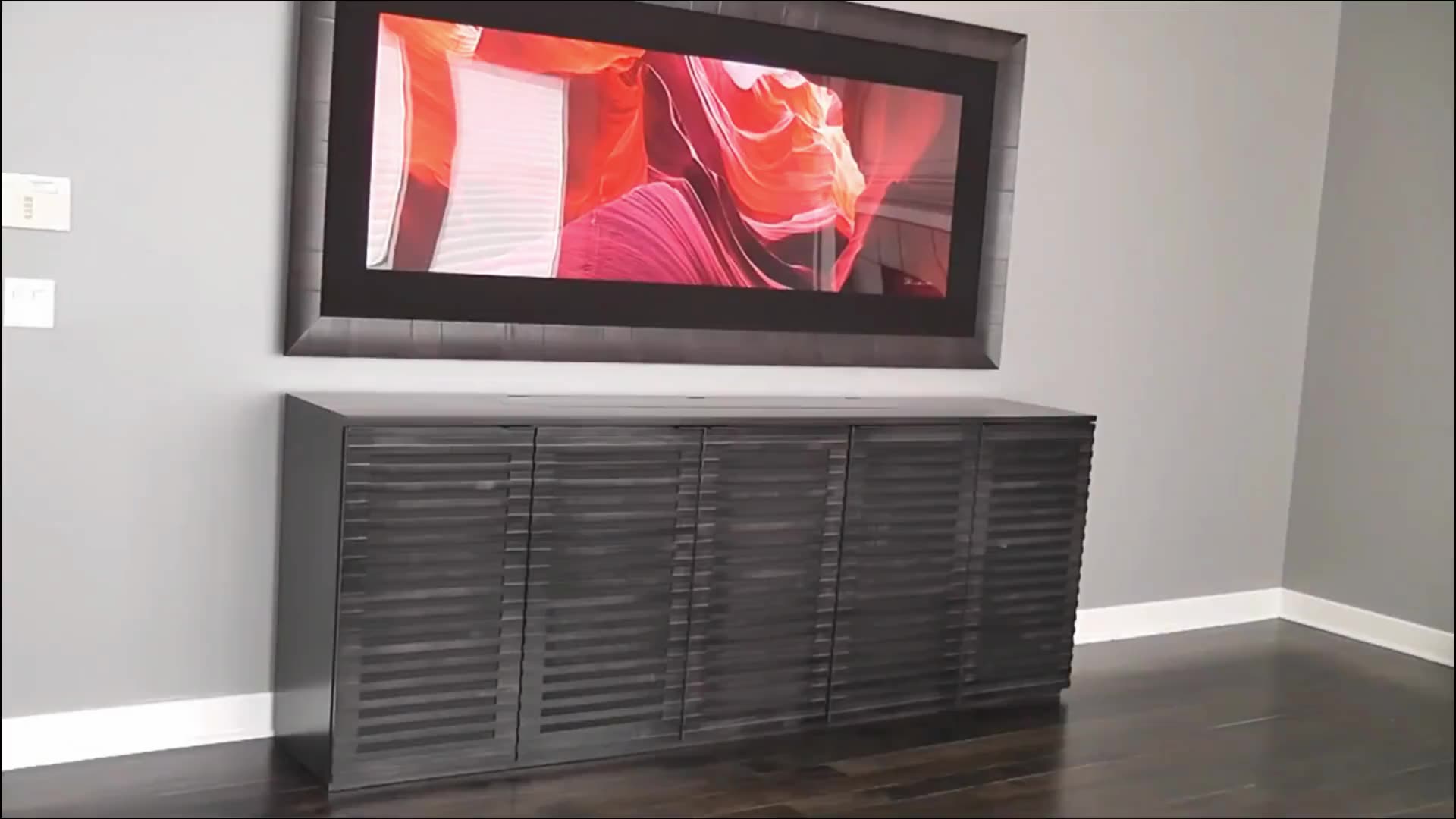 32 tot 50 inch verstelbare hoogte TV -stands afstandsbediening tv -standaard lift gemotoriseerd1