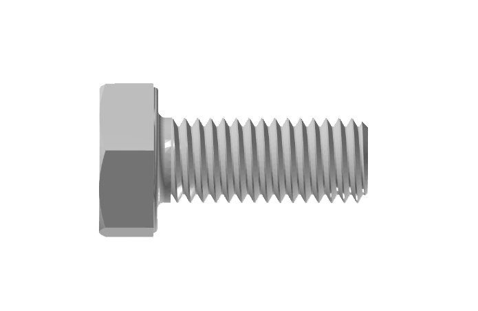 Tornillo de tapa hexadecimal SS