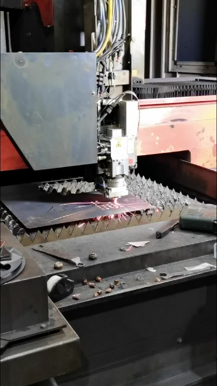 SSC cutting head after repair test cutting