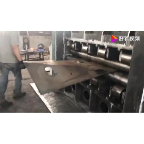 Machine de nivellement de la plaque d'acier