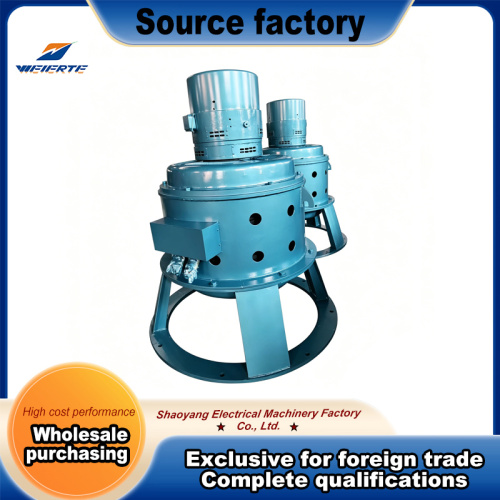 Gerador de turbina hidráulica vertical de baixo ruído | Conjunto gerador hidrelétrico de operação estável
